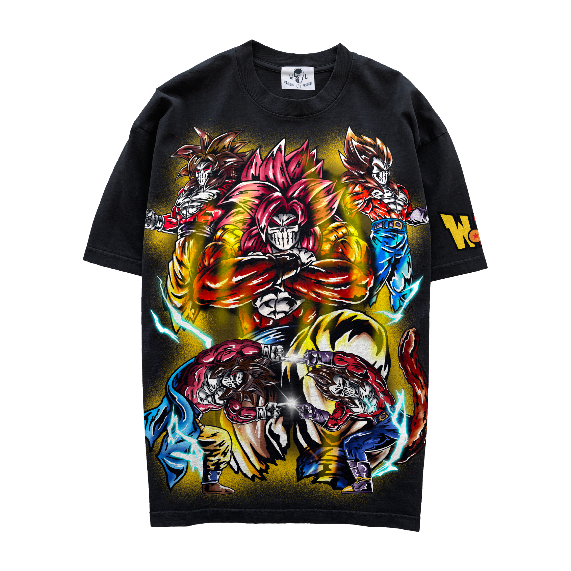 Combined Guy T-Shirt - Black – Warren Lotas