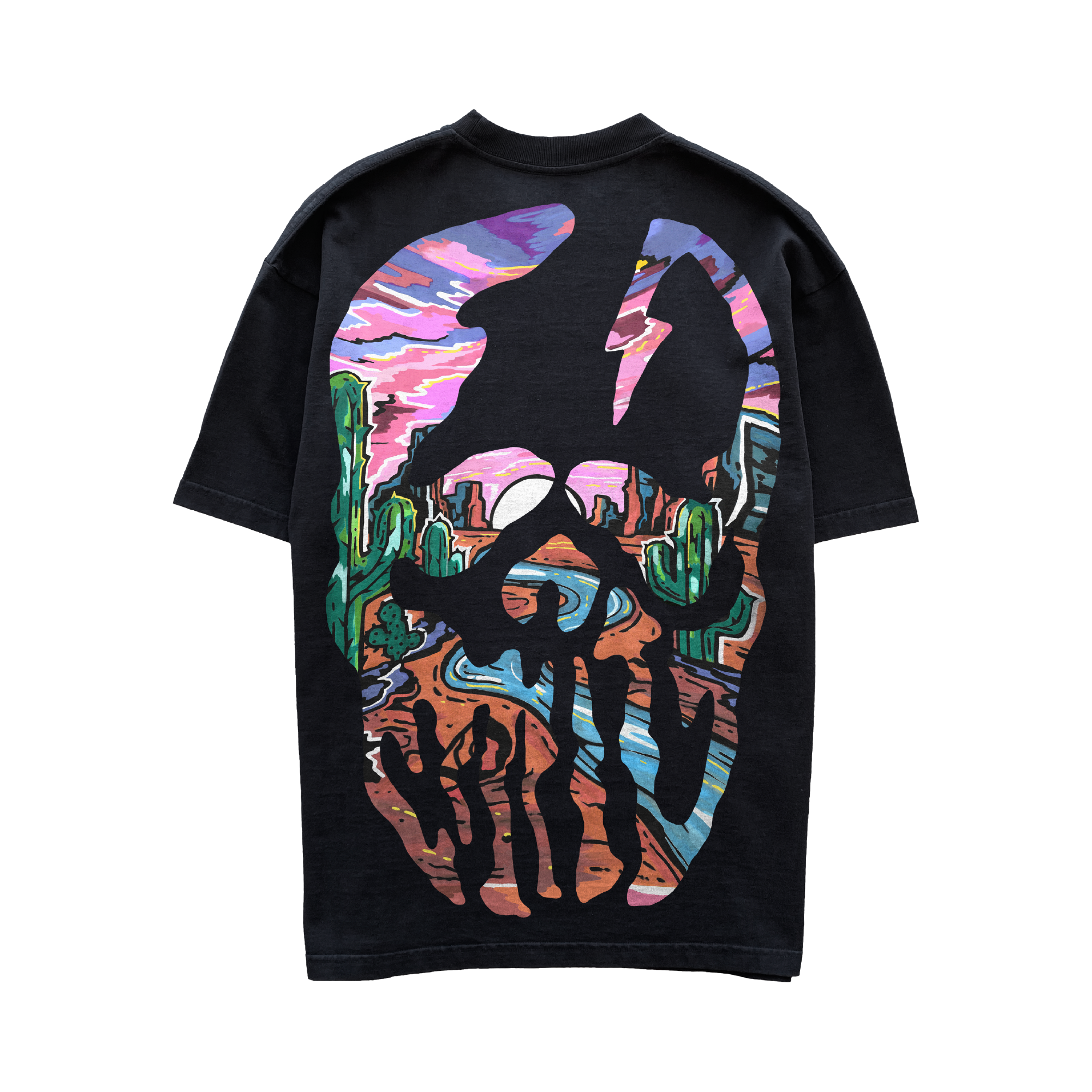 Desert Skull T-Shirt - Black – Warren Lotas