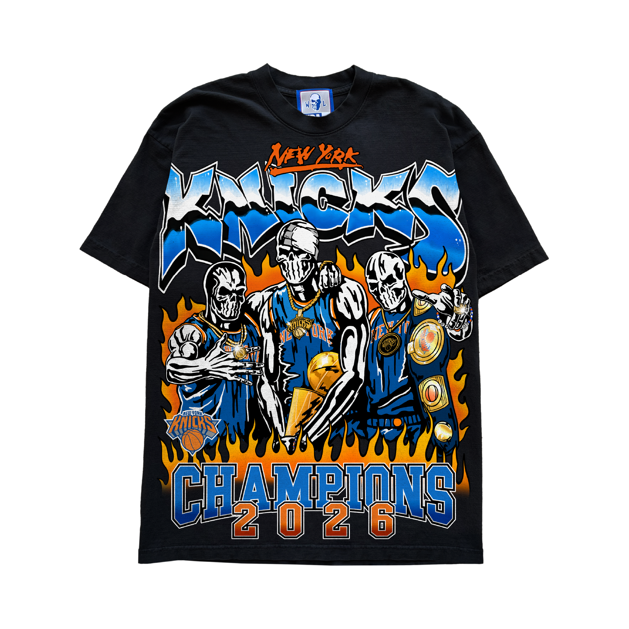 Knicks 2026 Champs T-Shirt - Black – Warren Lotas