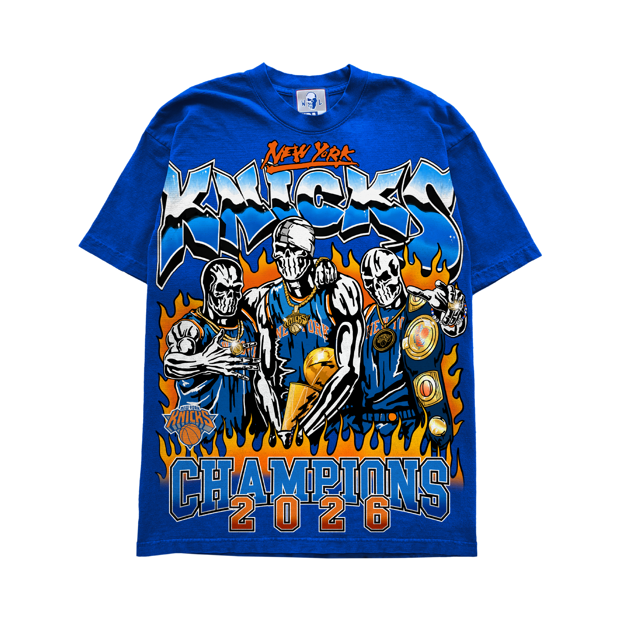 Knicks 2026 Champs T-Shirt - Blue – Warren Lotas