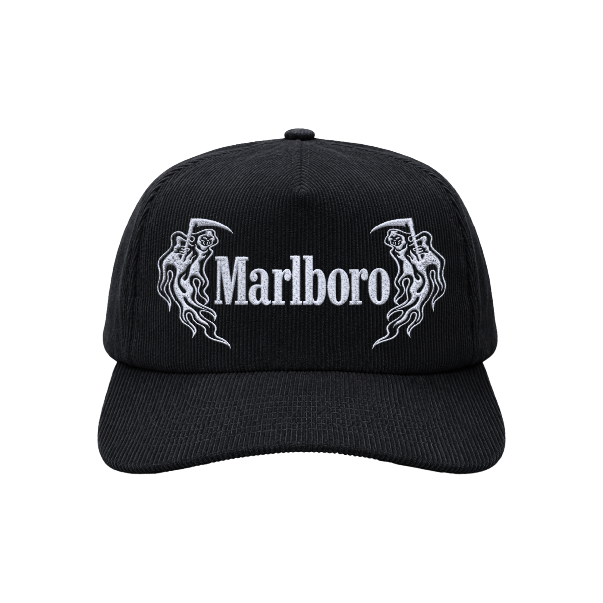 Marlboro Reaper Corduroy Hat - Black – Warren Lotas