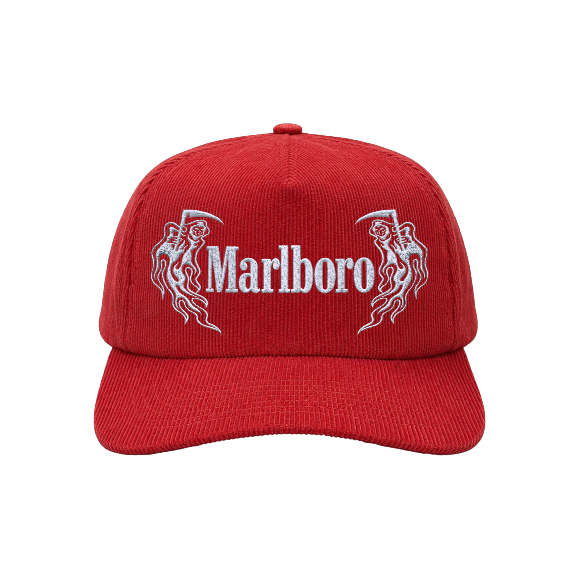 Marlboro Reaper Corduroy Hat - Red – Warren Lotas
