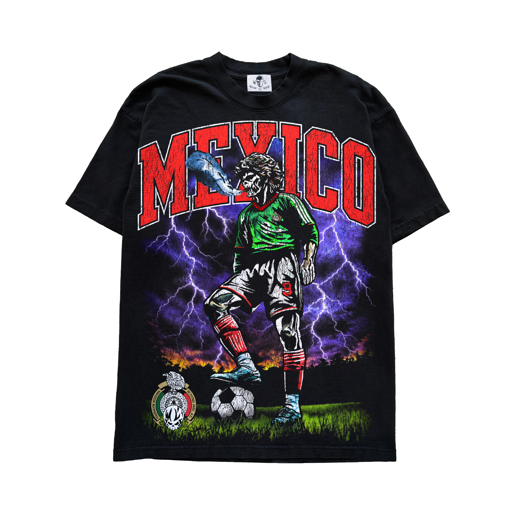 Mexico World Cup T-Shirt - Black – Warren Lotas