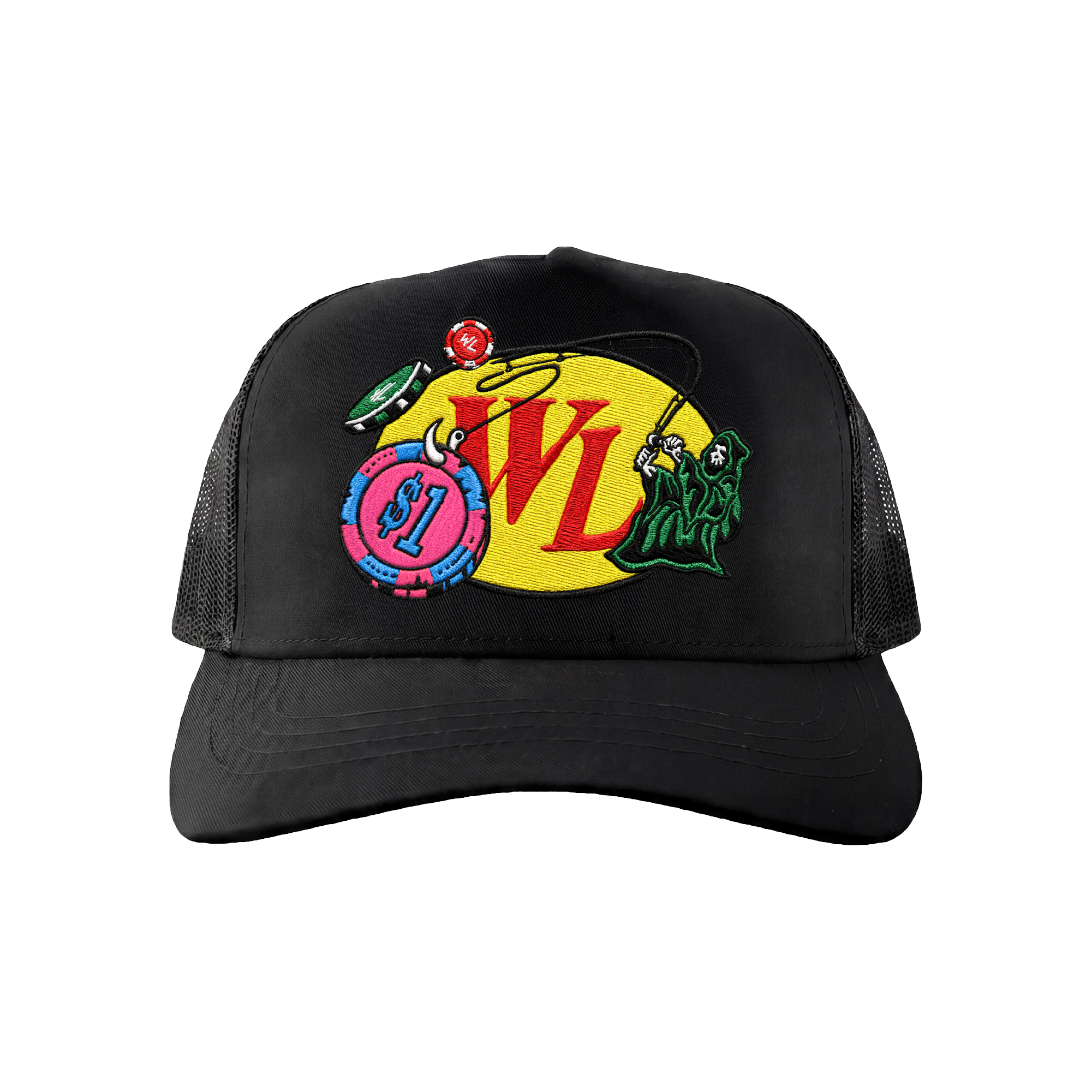 Reelin' Reaper Vegas Hat - Black – Warren Lotas