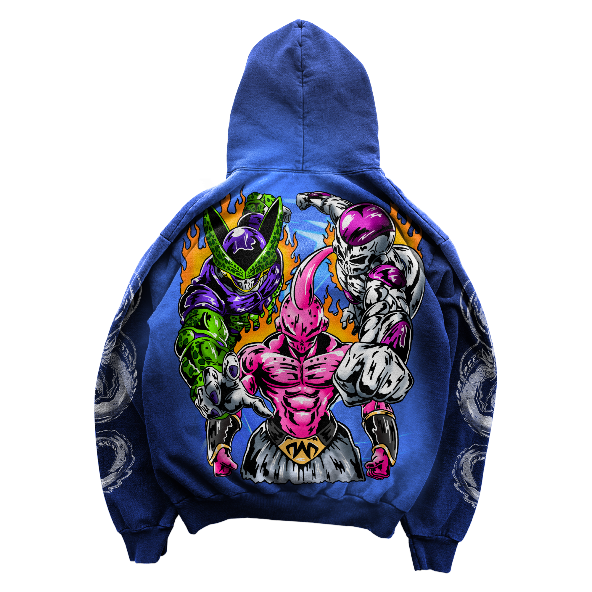 Villains Hoodie - Sunfaded Blue – Warren Lotas