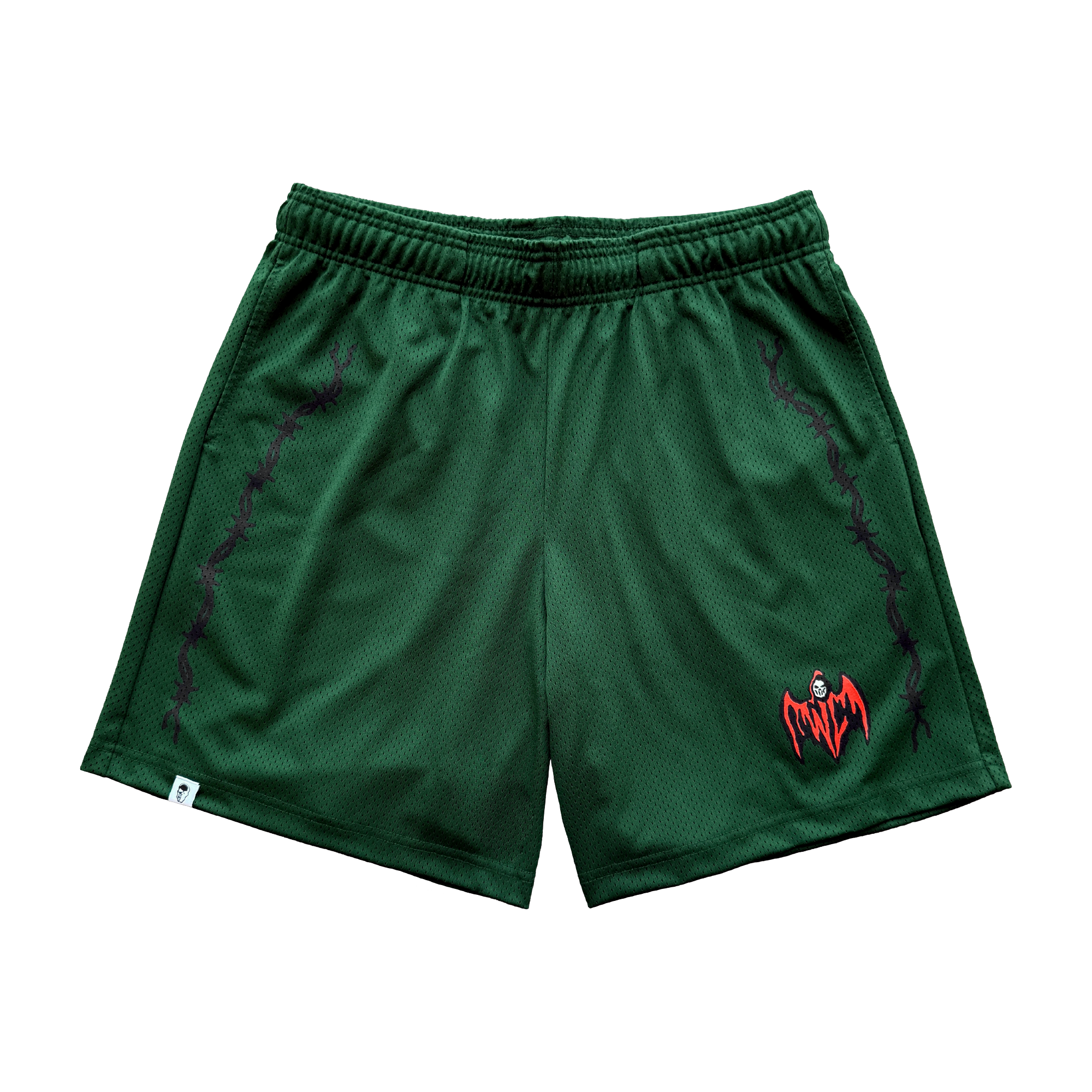 Bat Reaper Mesh Shorts - Green – Warren Lotas