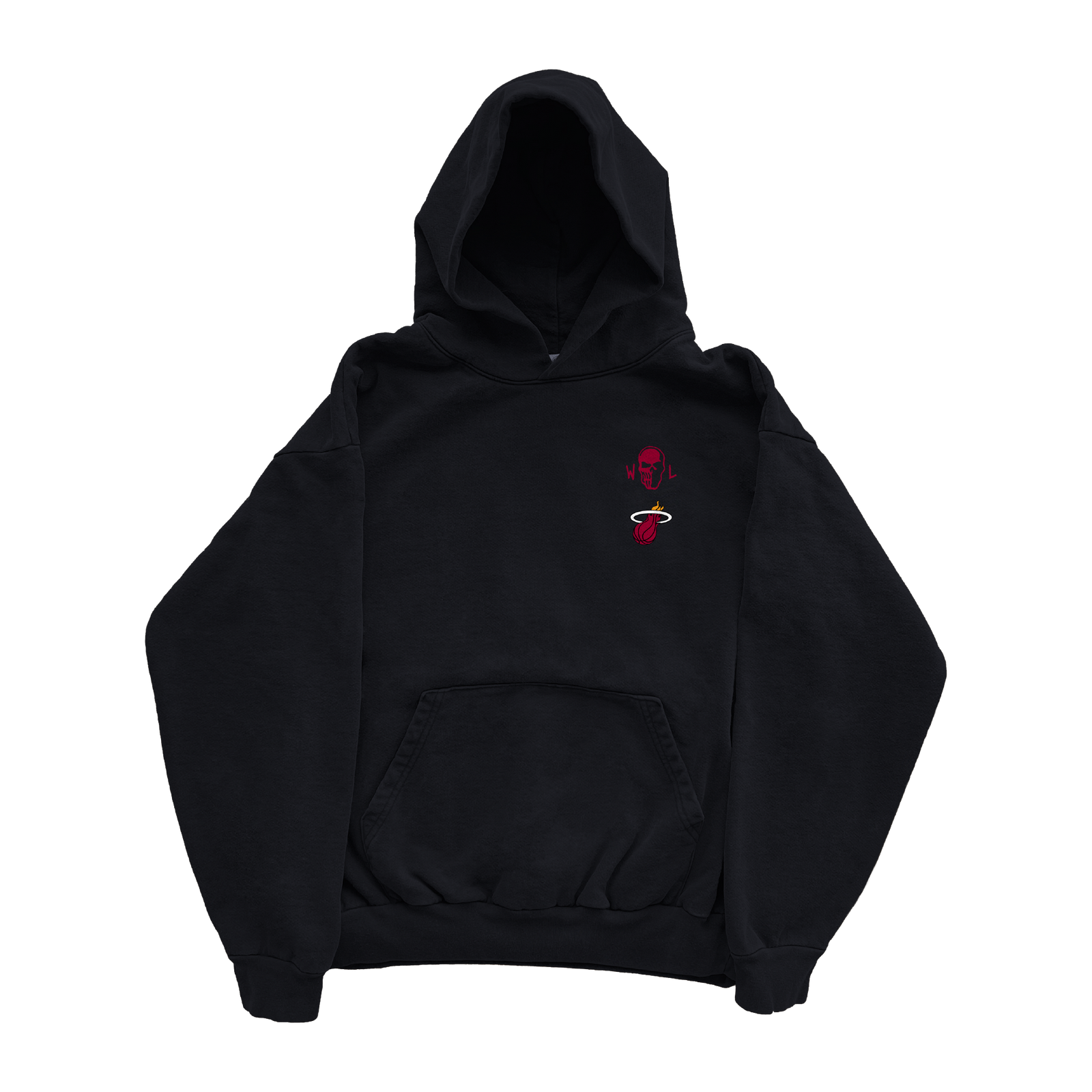 Miami Hustle Hoodie - Black