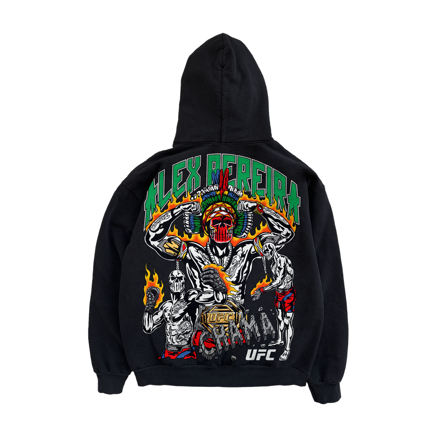 Alex Pereira Hoodie - Black