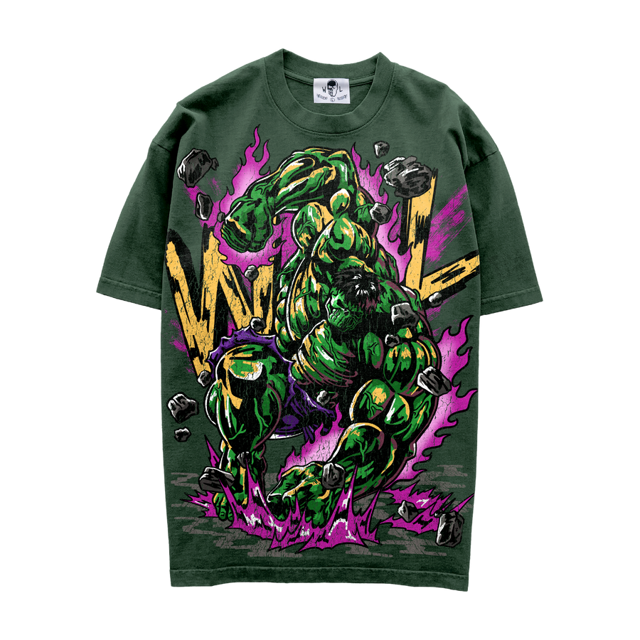 Angry Man T-Shirt - Green