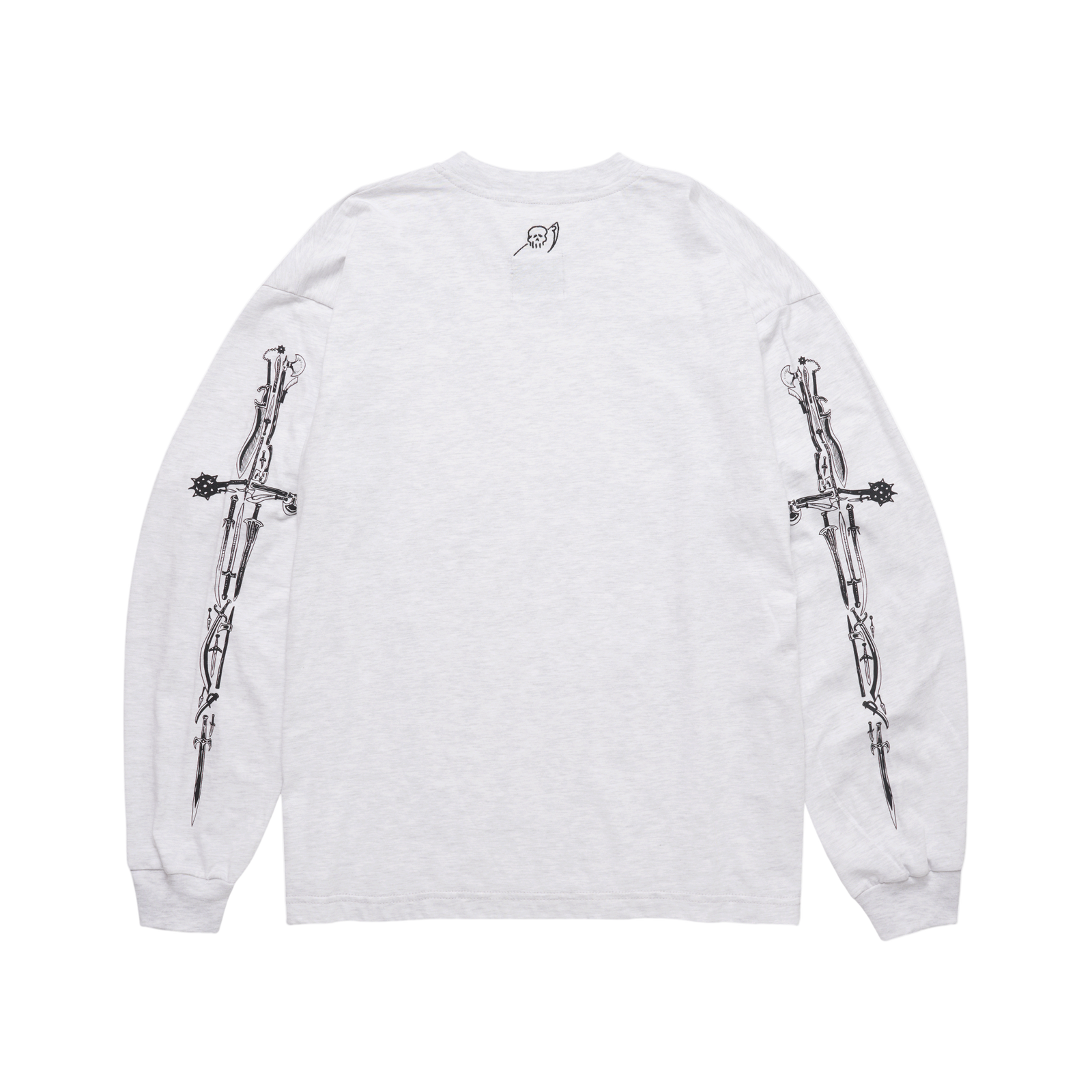 Arsenal Skull Long Sleeve T-Shirt