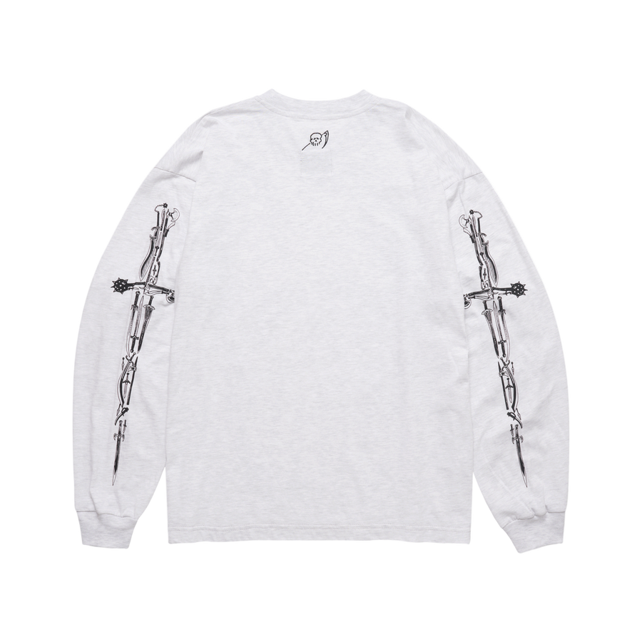 Arsenal Skull Long Sleeve T-Shirt