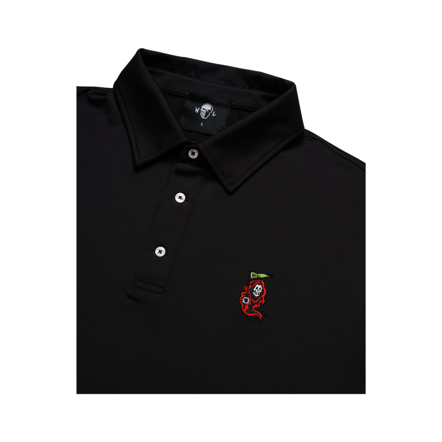 Baby Reaper Performance Polo - Black