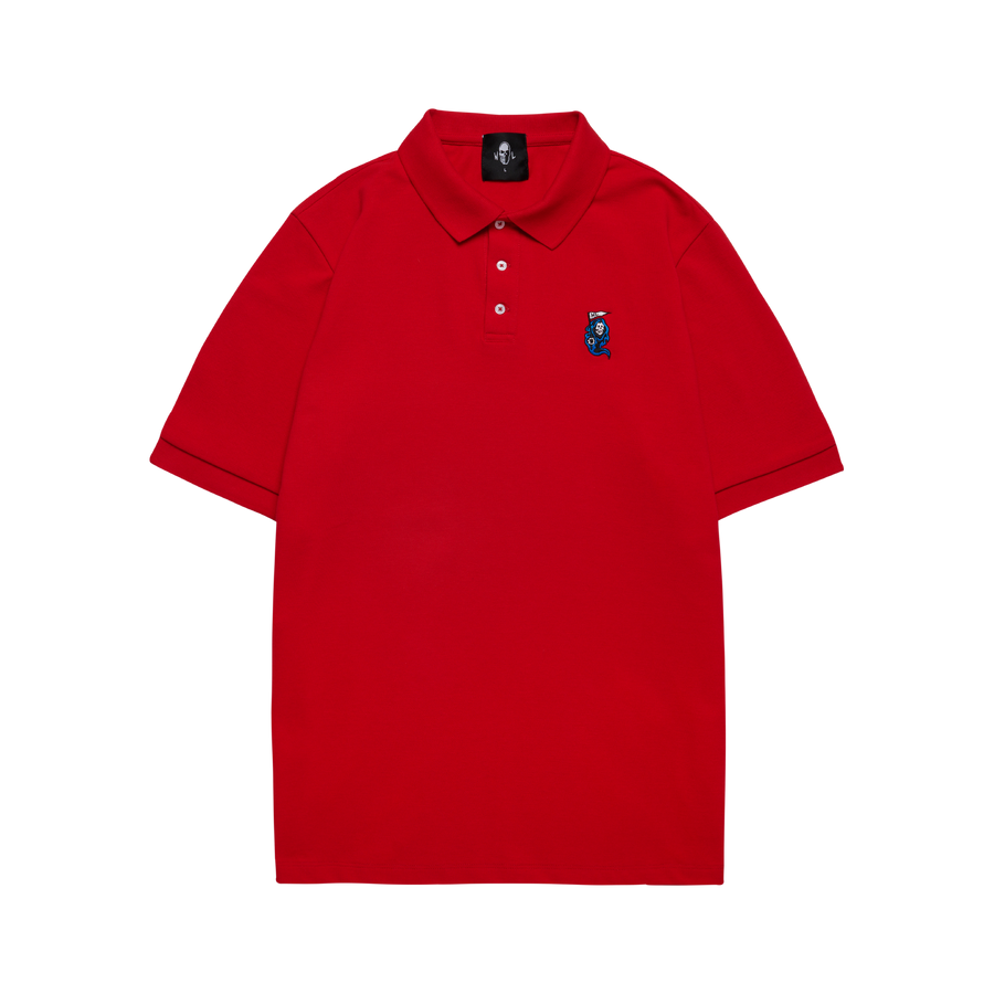 Baby Reaper Pique Polo - Red