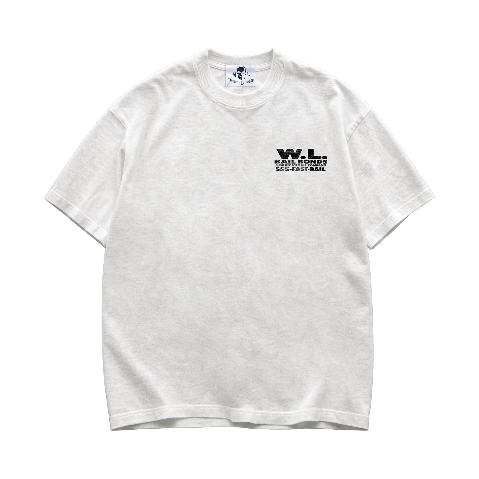 Bail Bonds T-Shirt - Off White