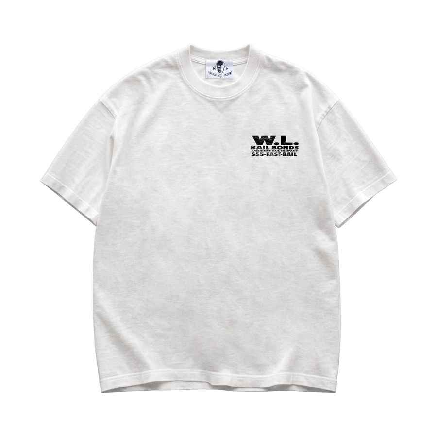 Bail Bonds T-Shirt - Off White