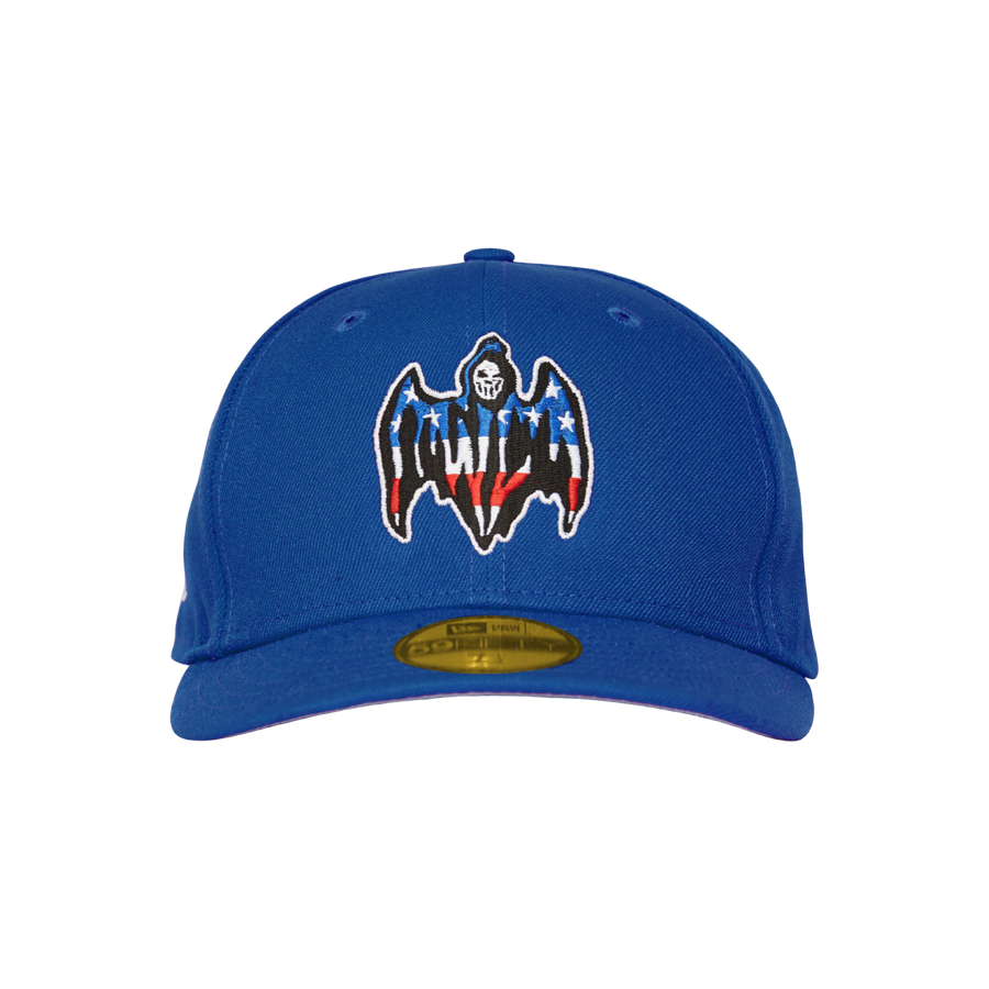Stars and Stripes Bat Reaper Hat - Blue