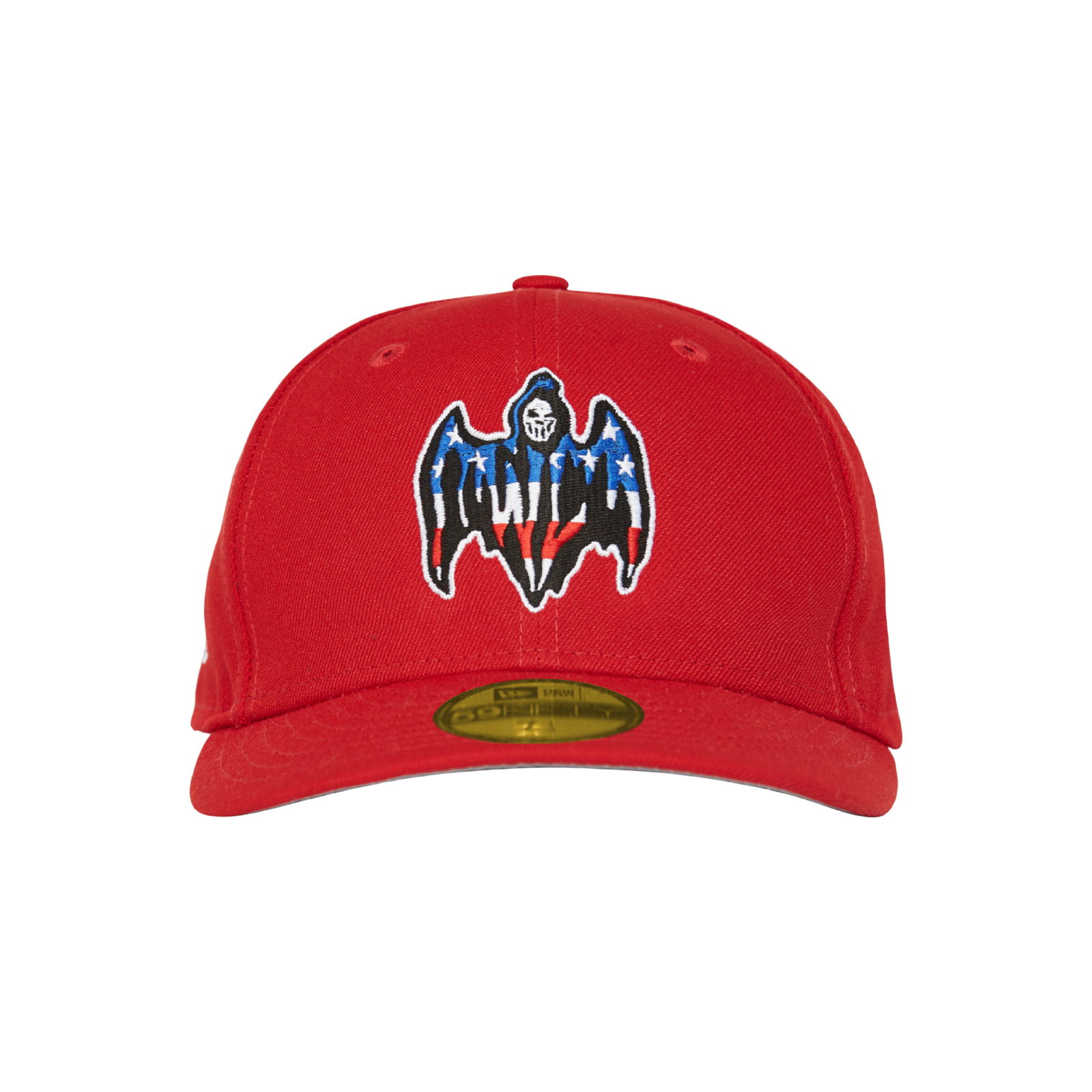 Stars and Stripes Bat Reaper Hat - Red