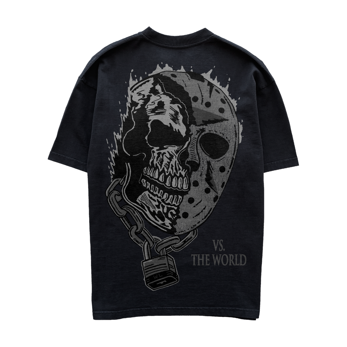Big Sports Mask T-Shirt - Black