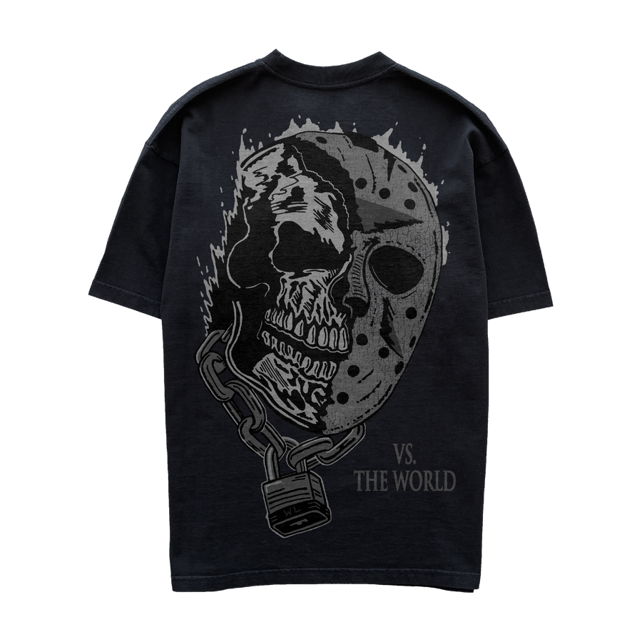 Big Sports Mask T-Shirt - Black