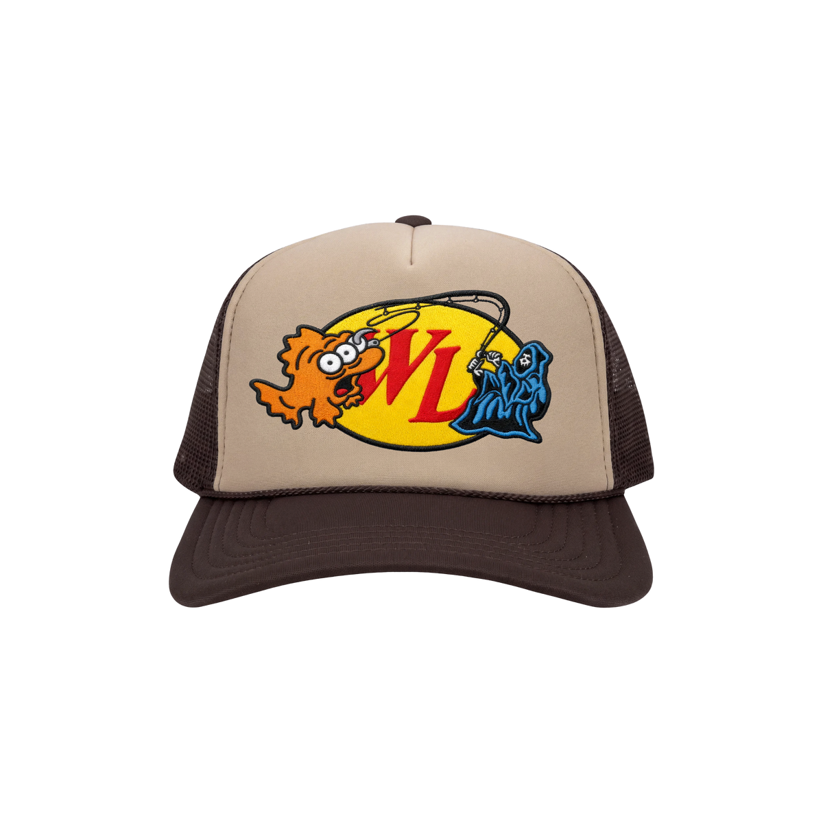 Blinkin' Reaper Trucker Hat