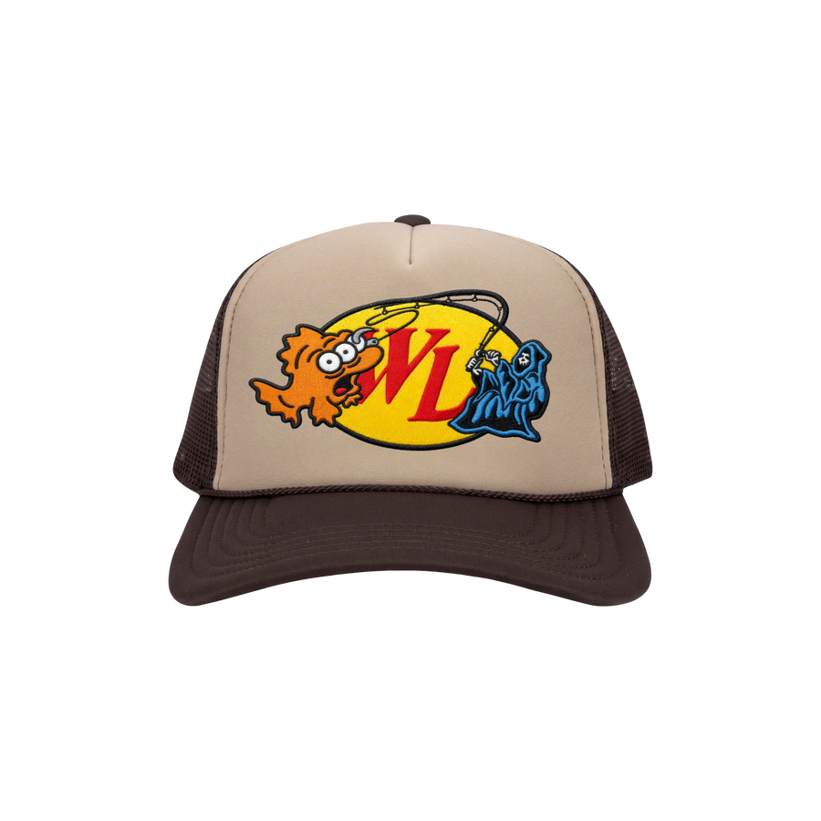 Blinkin' Reaper Trucker Hat