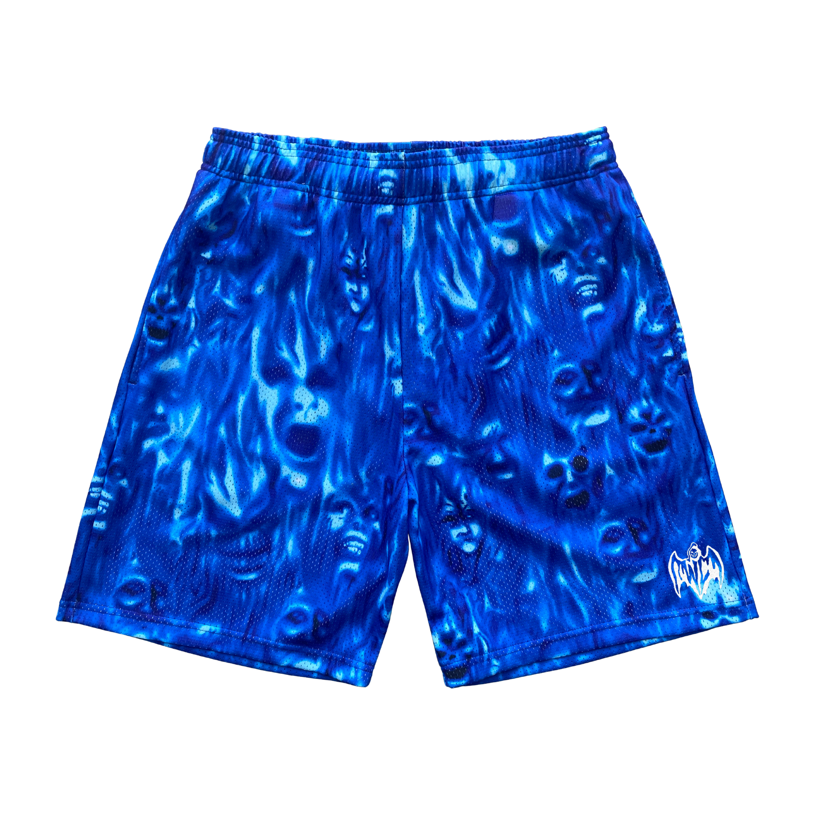 Wall of Flesh Shorts - Blue