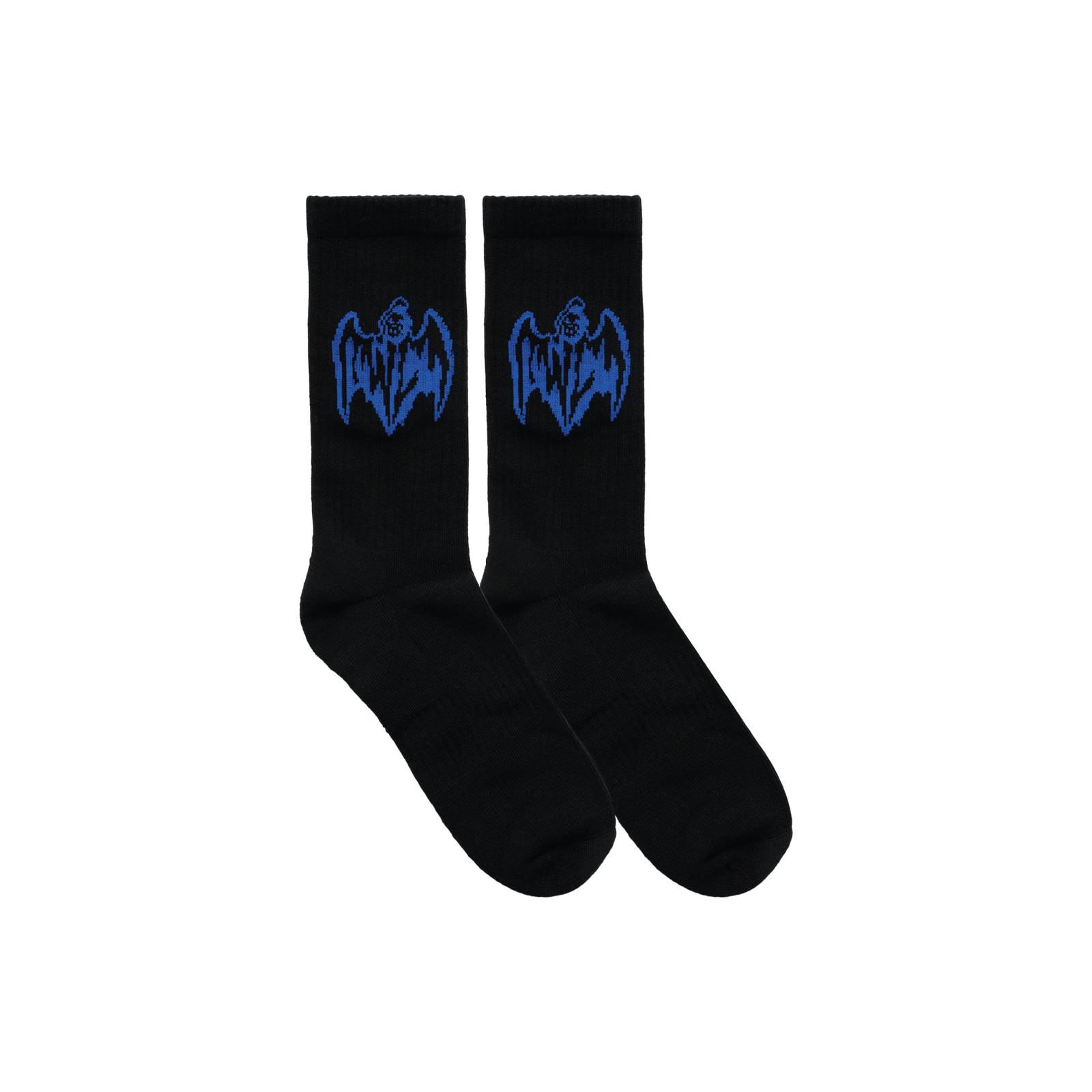 Bat Reaper Socks - Blue/Black