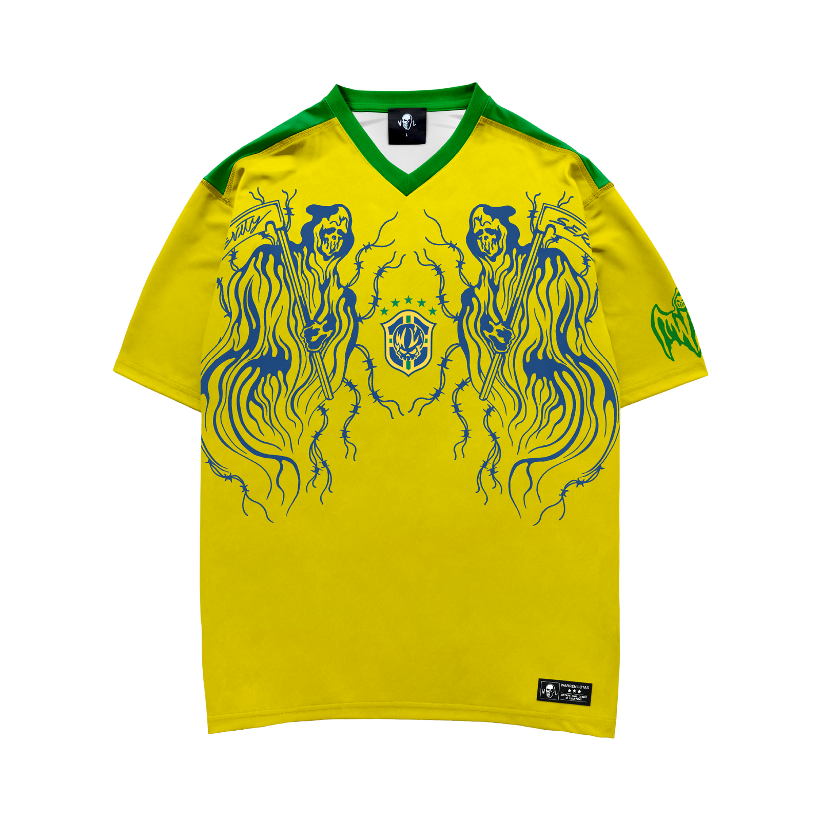 Brazil World Cup Soccer Jersey – Warren Lotas