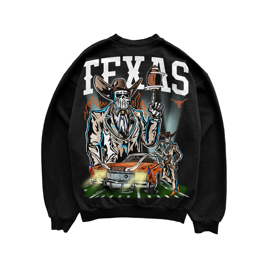 Longhorn Bright Lights Crewneck Sweater