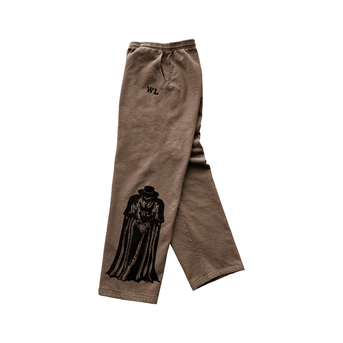 Duster and Rifle Sweatpants - Brown