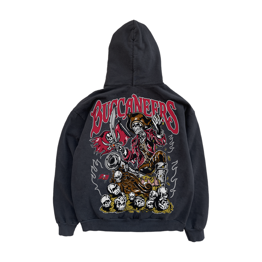 Treasures of the Bay Hoodie - Stonewash