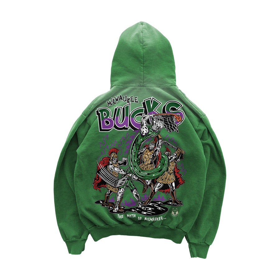 Bucks Myth Hoodie - Faded Green