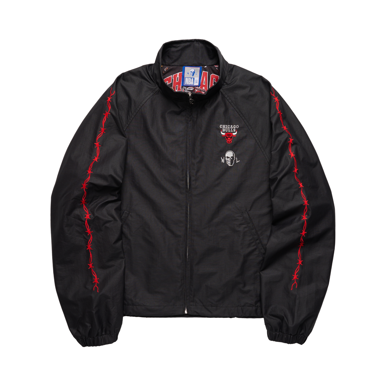 Bulls Barbed Wire Nylon Jacket