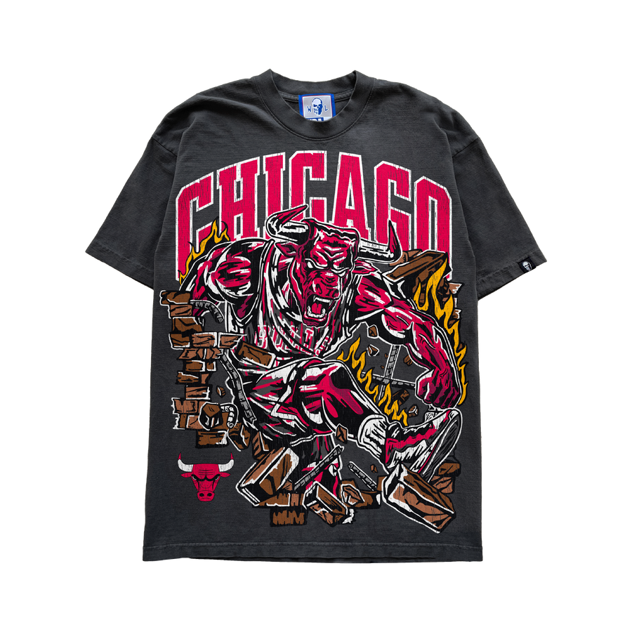 Raging Bull T-Shirt - Stonewash
