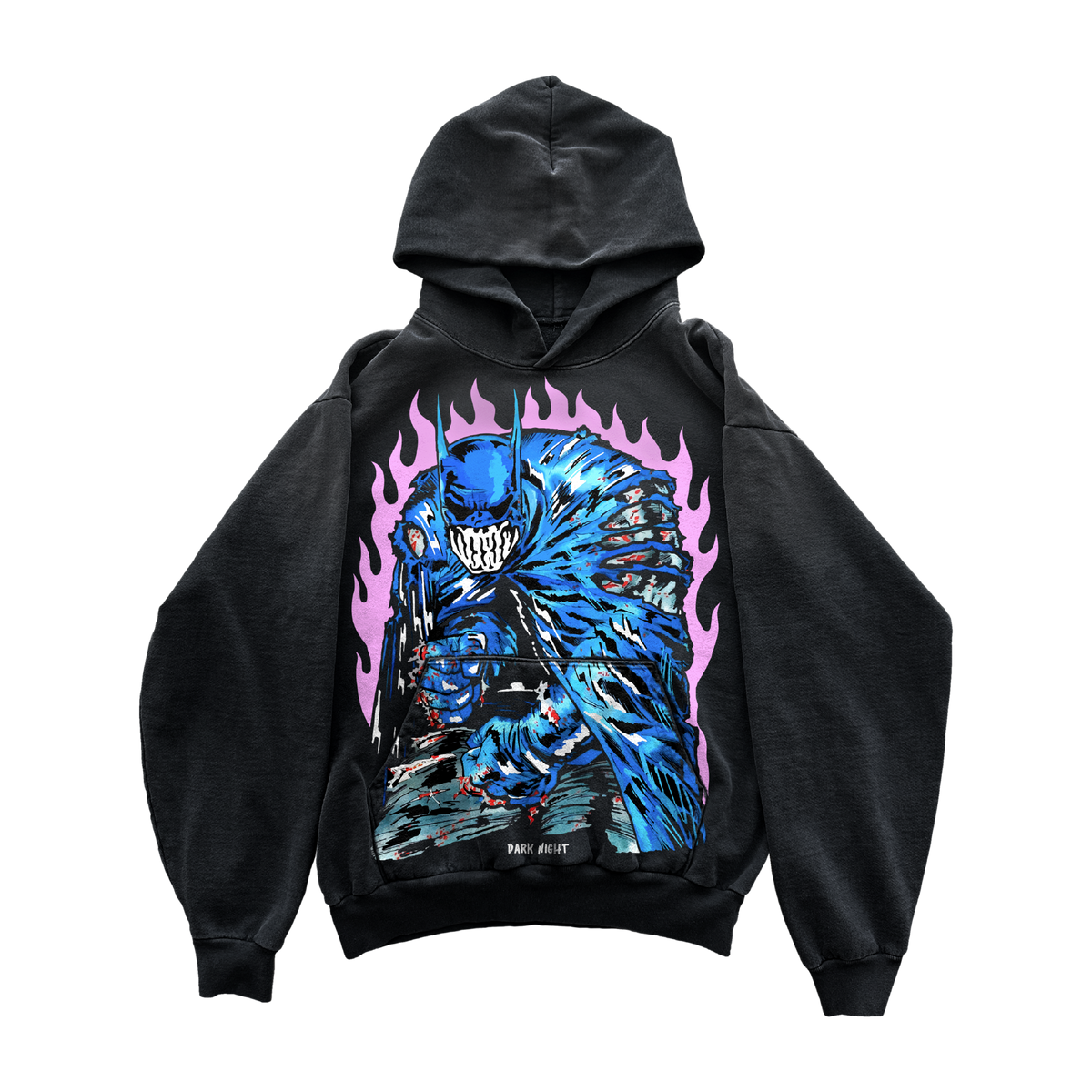 Caped Hero Hoodie - Black