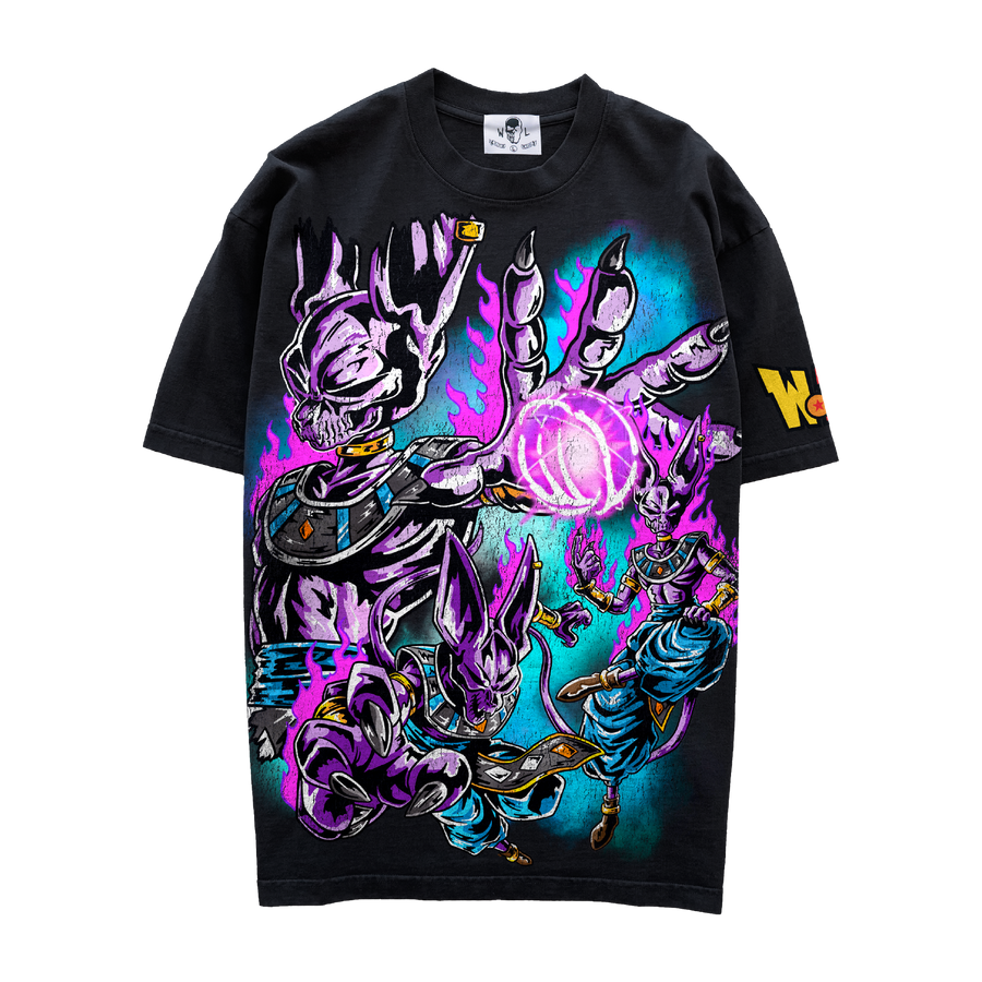 Cat Man T-Shirt - Black