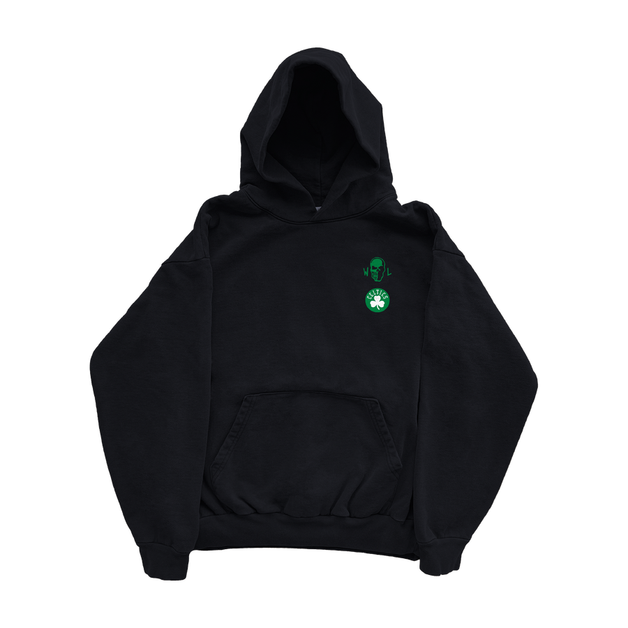 Boston Clutch Hoodie - Black