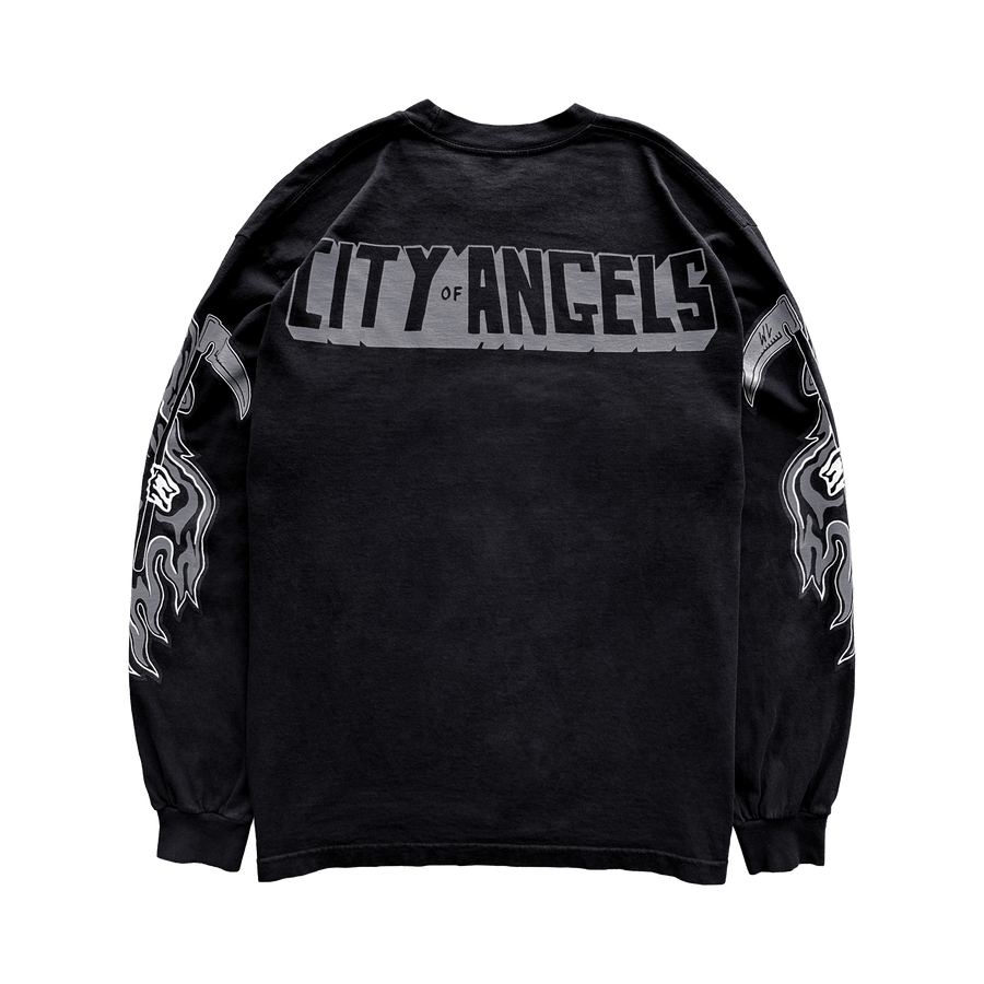 Reaper Longsleeve "City of Angels" - Black