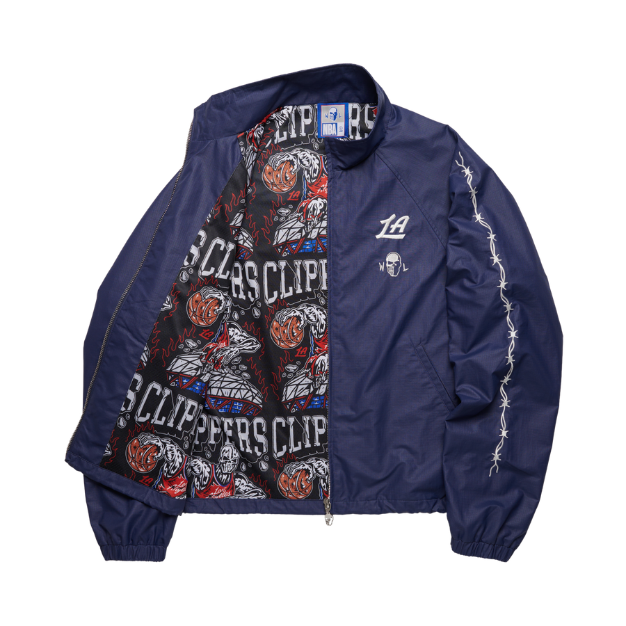 Clippers Barbed Wire Nylon Jacket