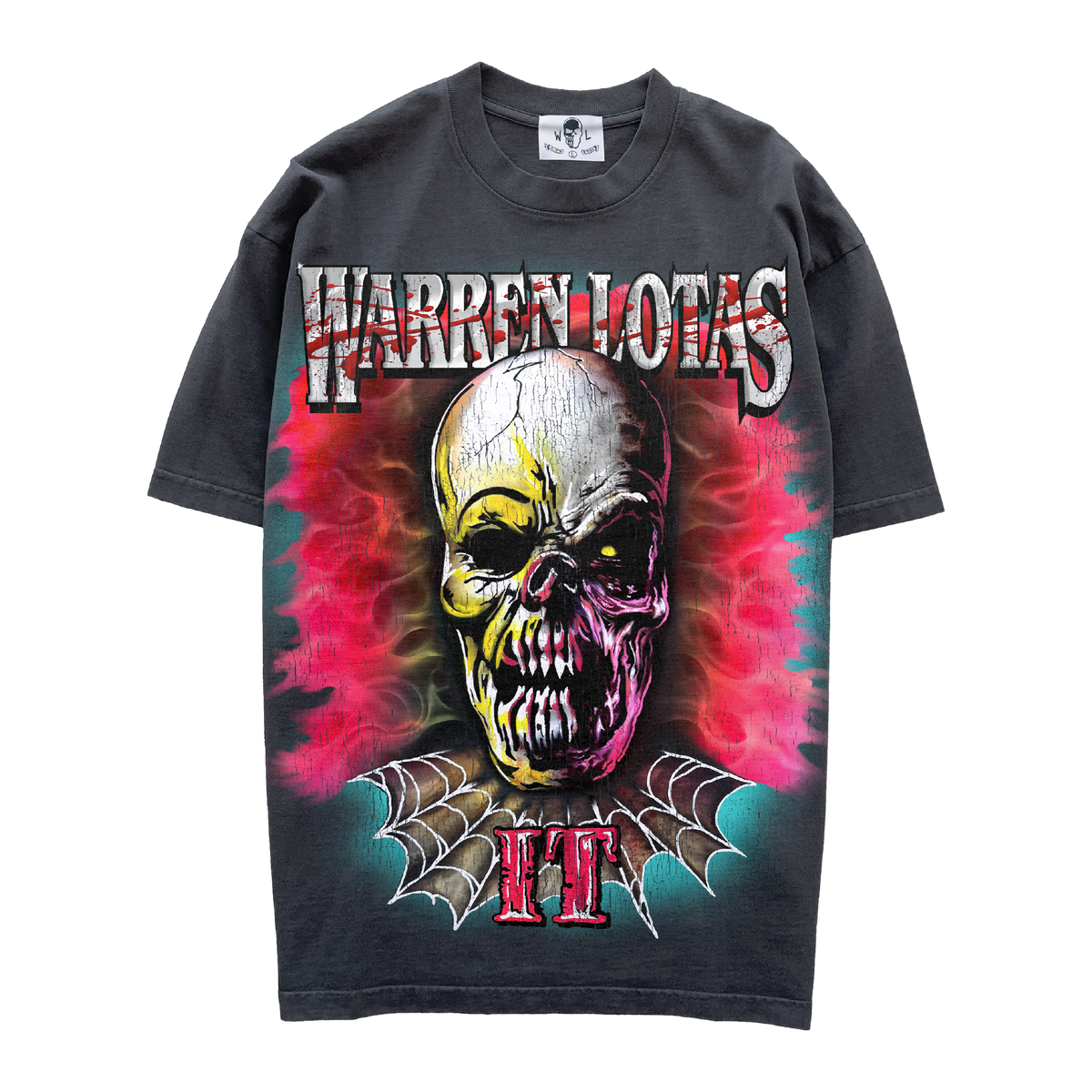 Clown T-Shirt - Vintage Black