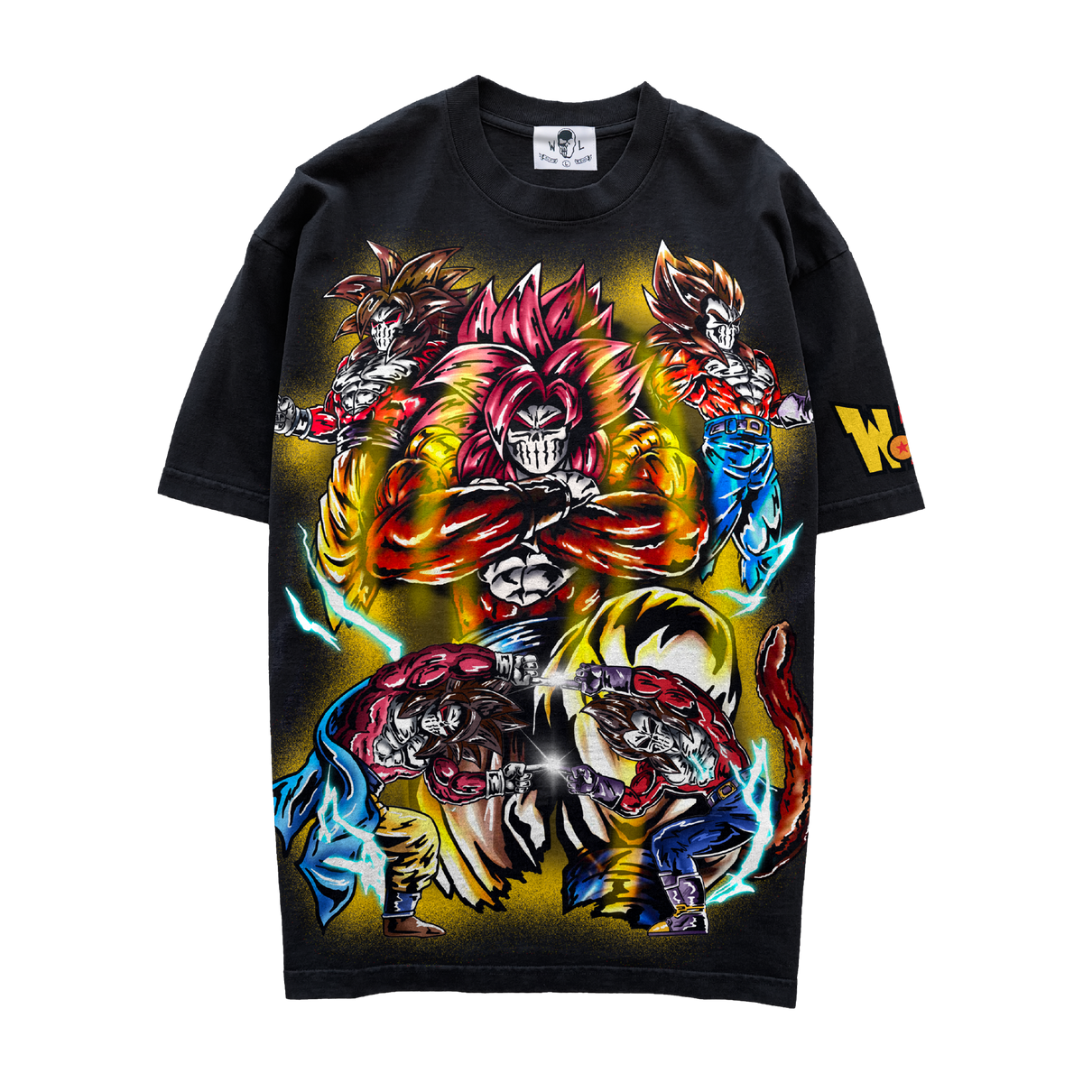 Combined Guy T-Shirt - Black