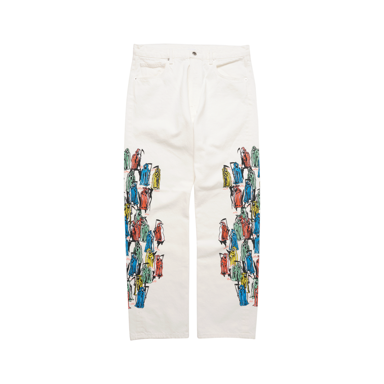Crayon Reapers Denim Pants - Off White
