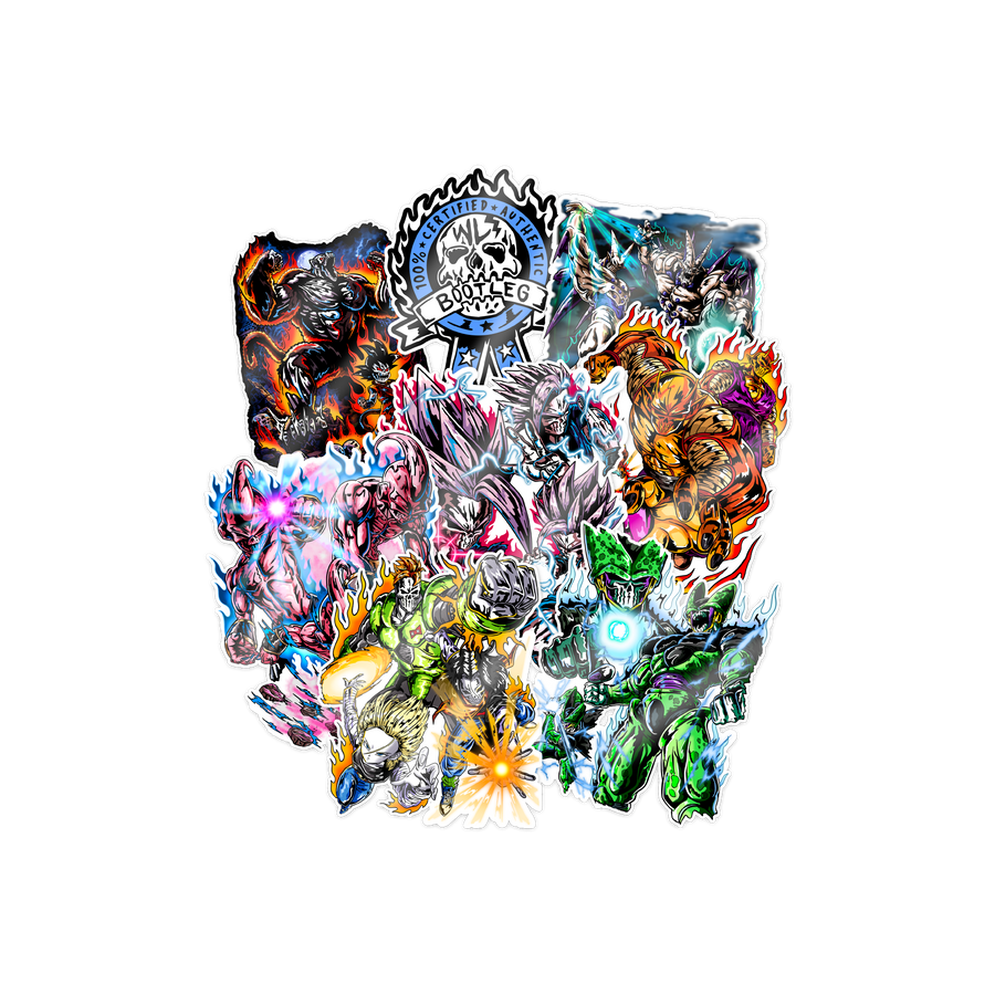DBDZ 4 Sticker Sheet – Artist Proof
