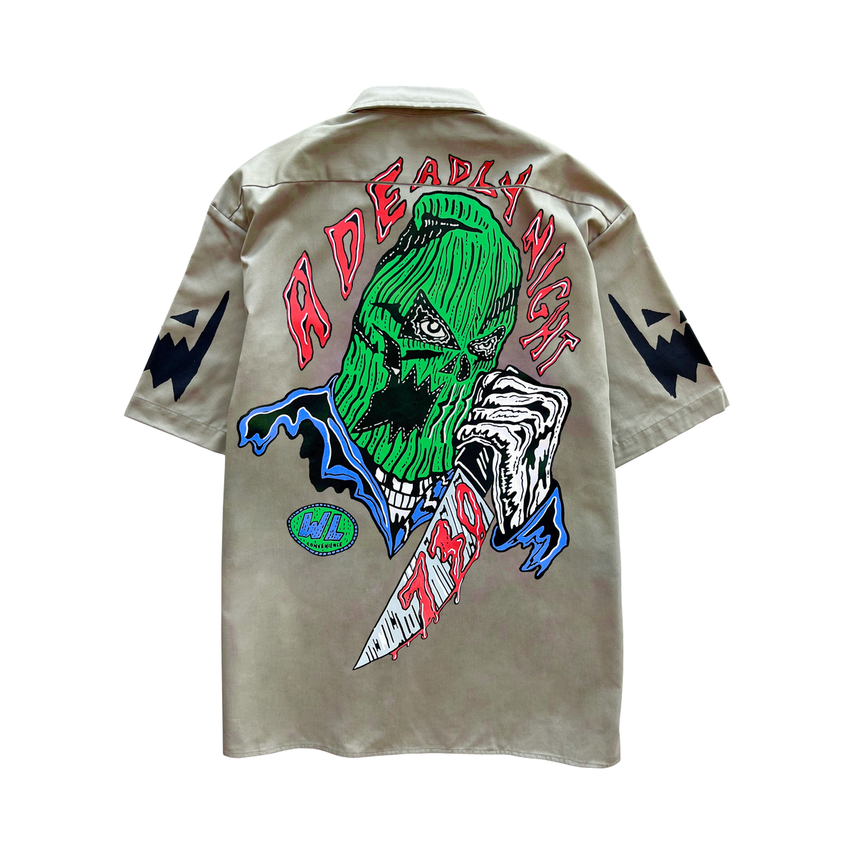 A Deadly Night Button Down Shirt