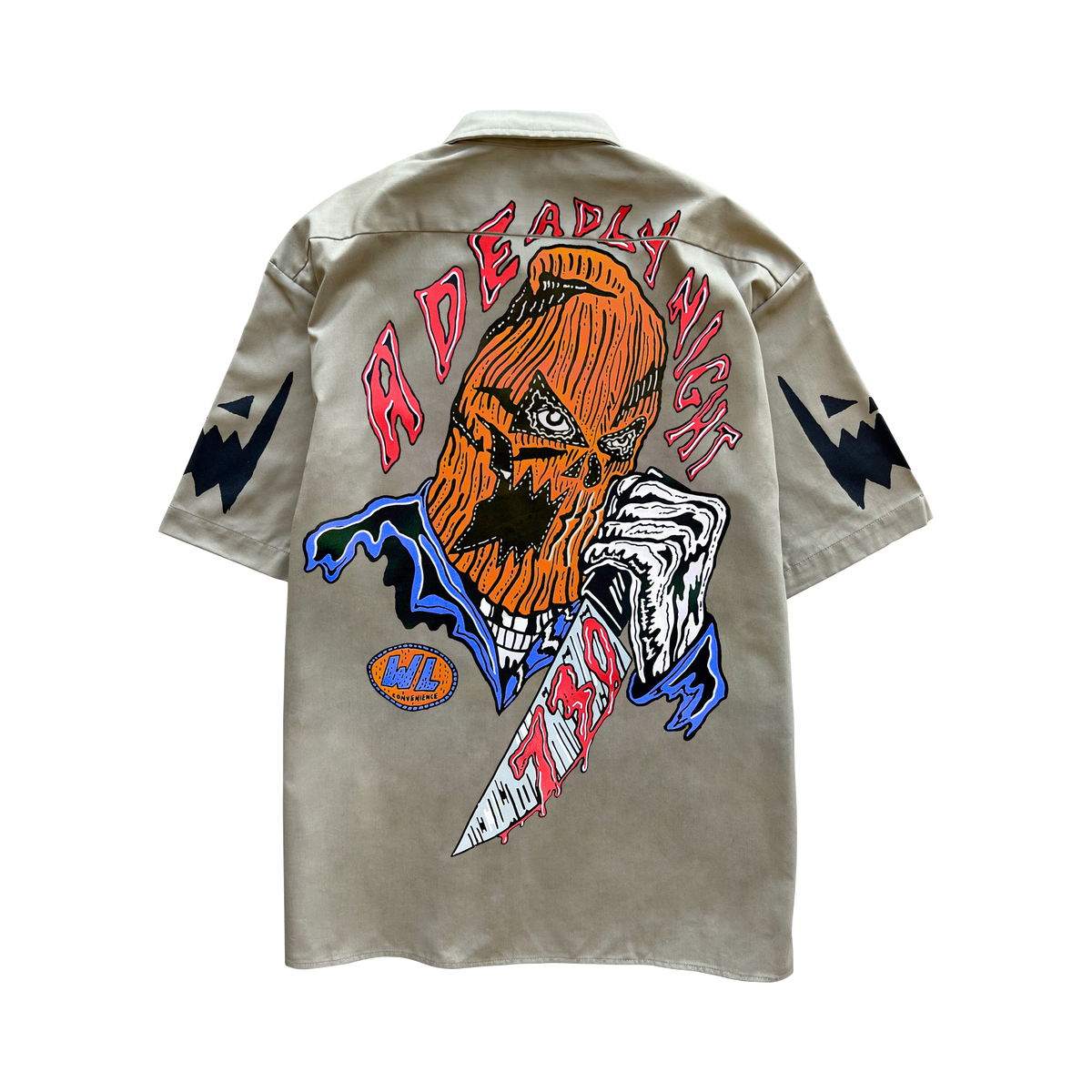 A Deadly Night Button Down Shirt