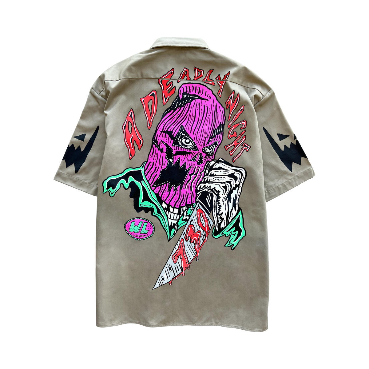 A Deadly Night Button Down Shirt
