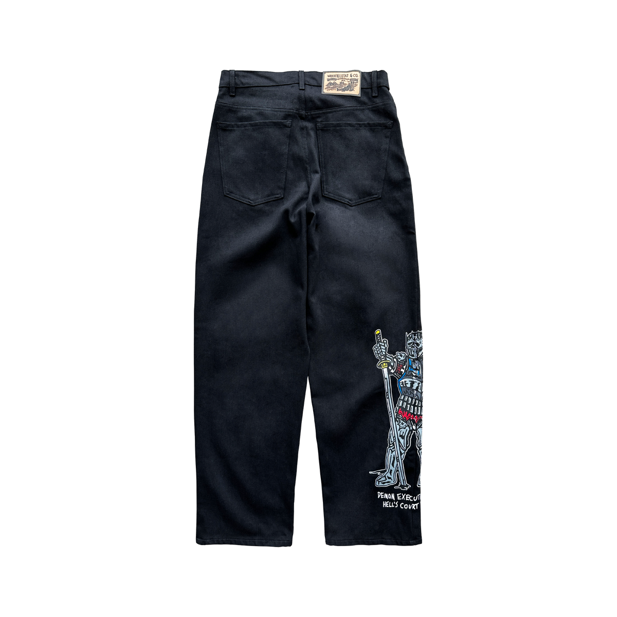 Demon Executioner Denim Pants