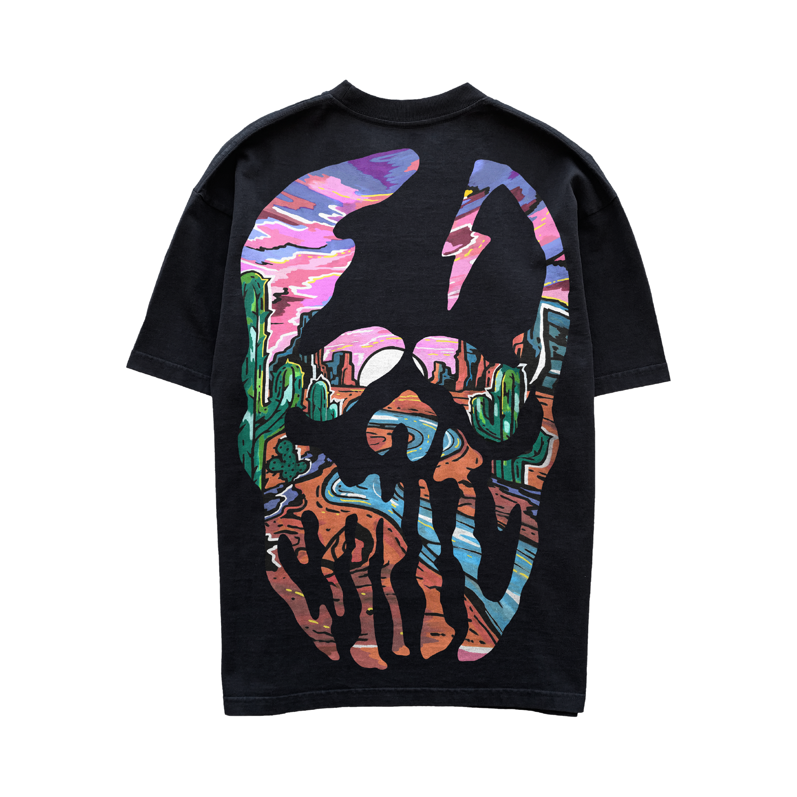 Desert Skull T-Shirt - Black – Warren Lotas