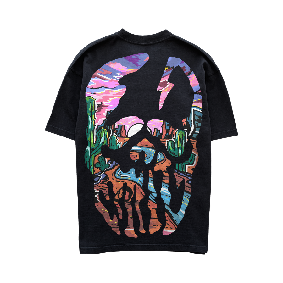 Desert Skull T-Shirt - Black