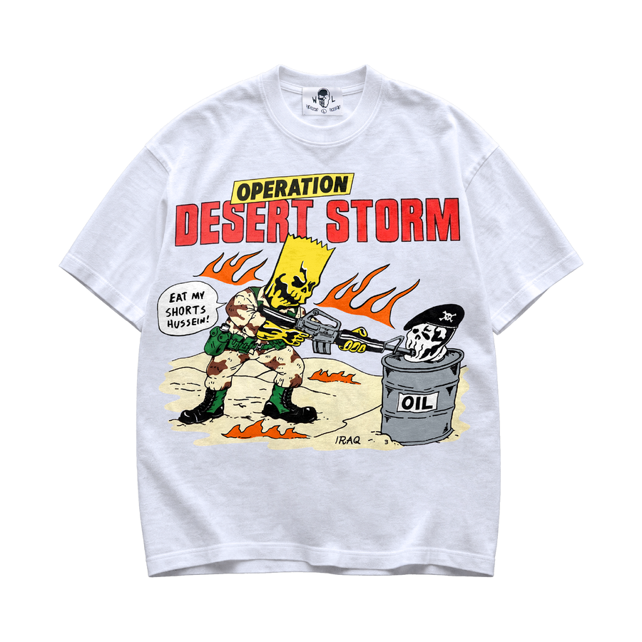Desert Storm T-Shirt - White